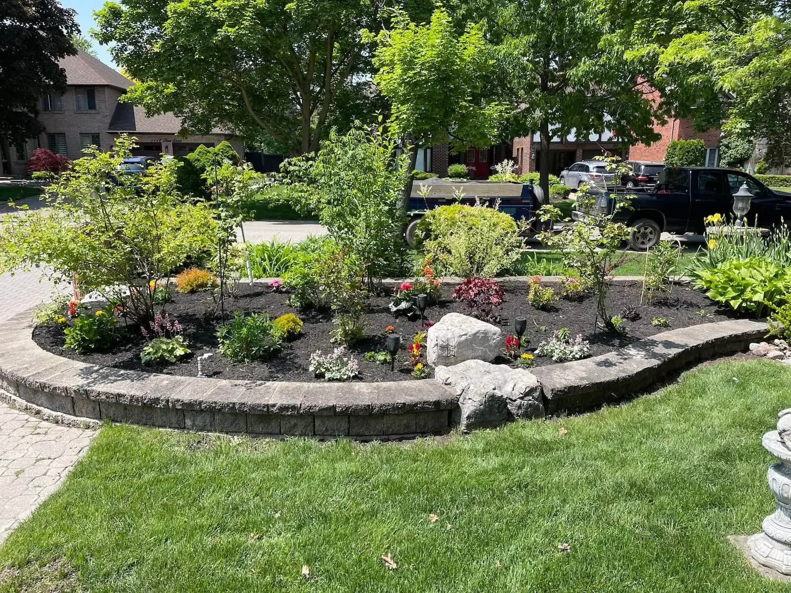 retaining walls edging proc