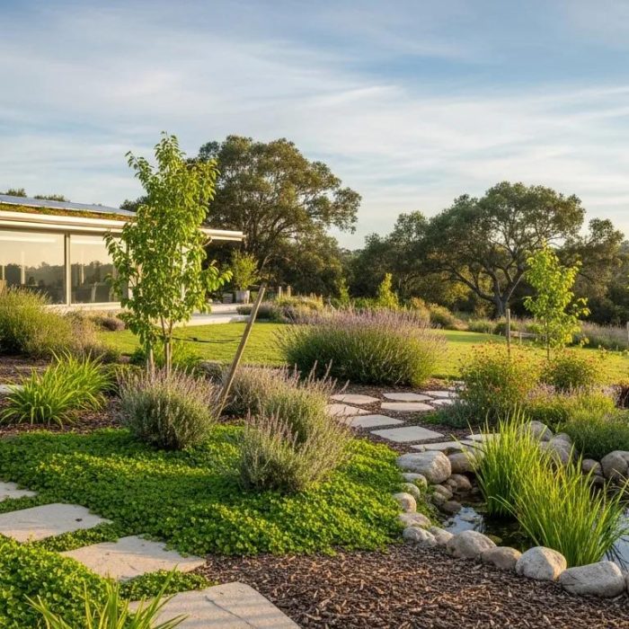 home eco-friendly garden and sustainable landscaping in the gta