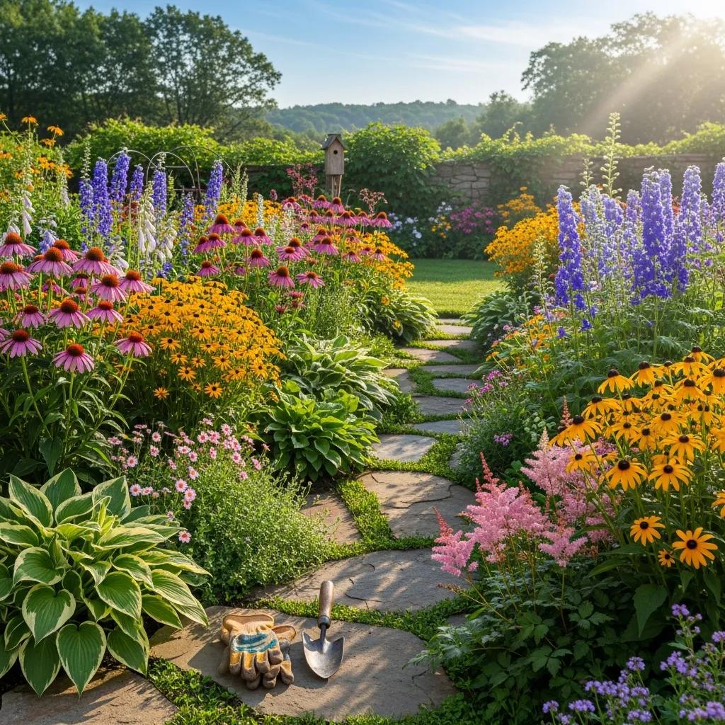 essential perennial garden care tips for thriving blooms: expert guidance for healthy, vibrant gardens vibrant perennial garden with blooming flowers and healthy plants e72d379d 62e1 4f1b 861c 46546b3ac17e