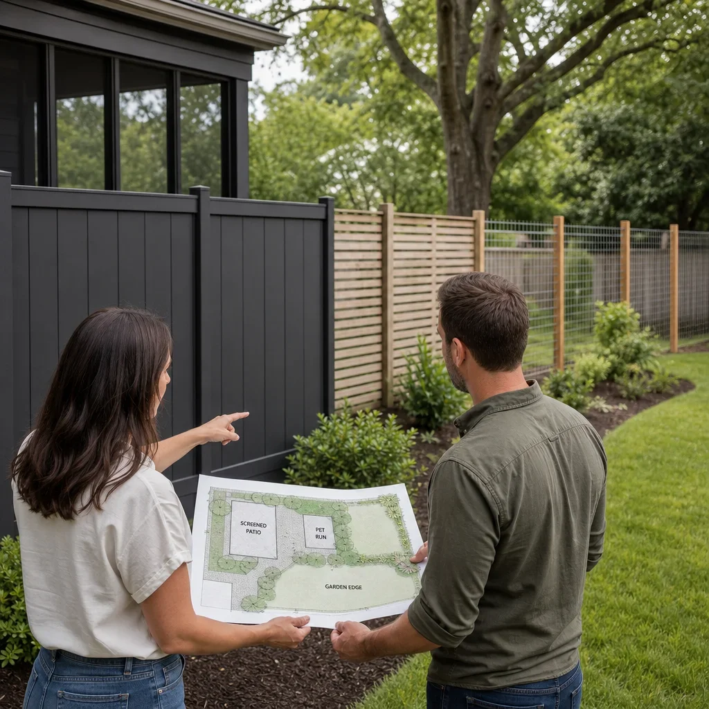 backyard garden fence ideas: 33 designs by budget, privacy & style choose right fence goal planning 786