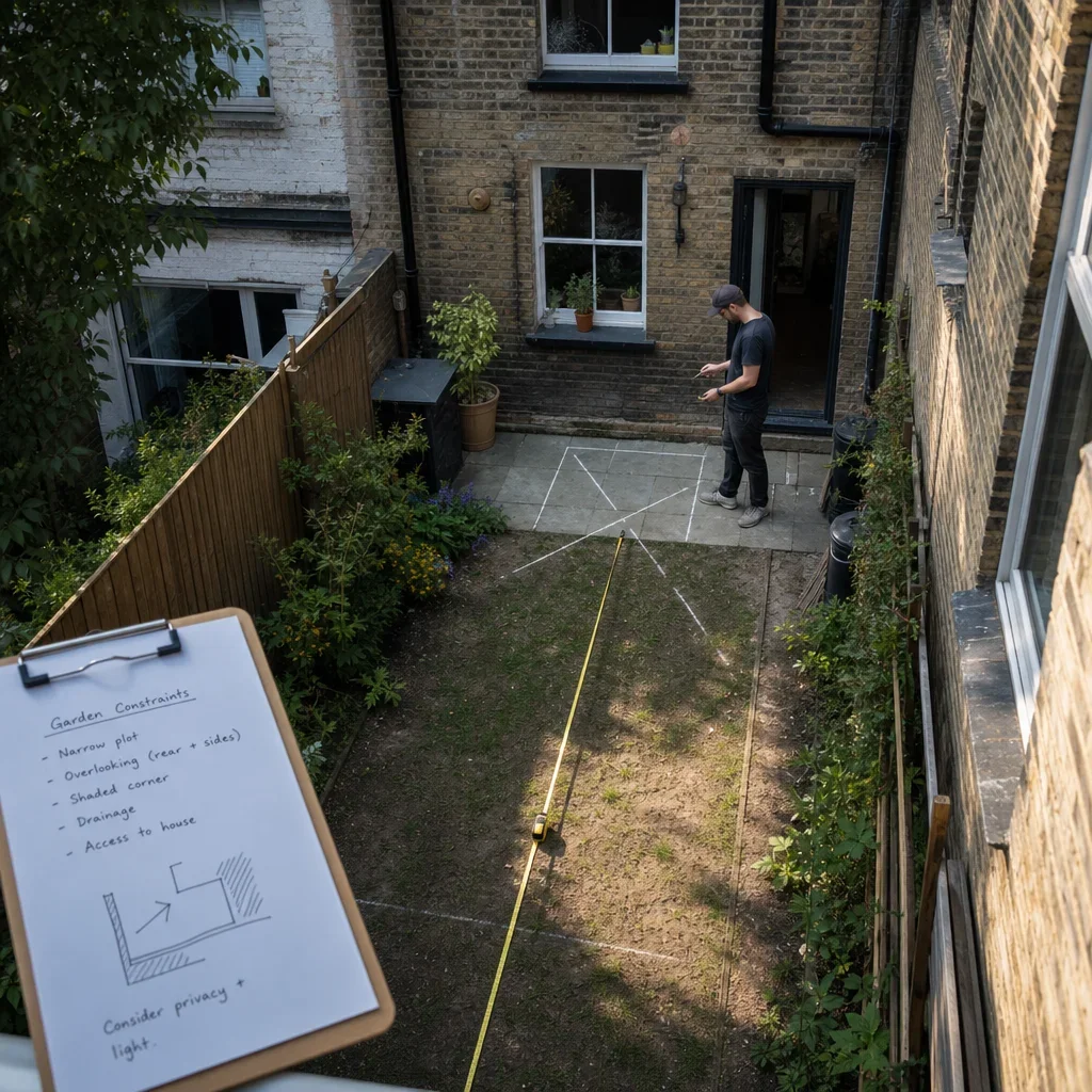 27 terraced house backyard ideas for small, stylish urban gardens terraced backyard constraints assessment 823