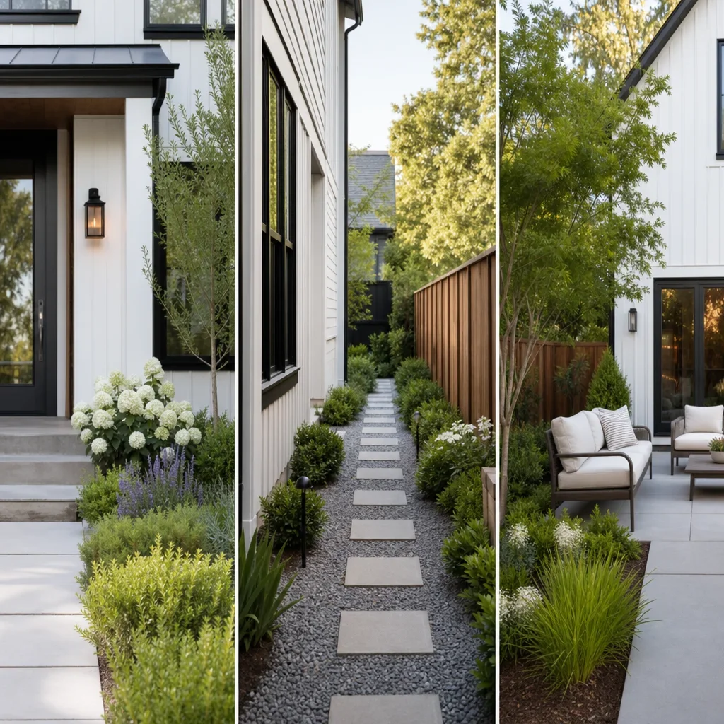 house border landscaping: best ideas, edging & layout guide a house landscape showing coordinated front, side, and backyard border zones.